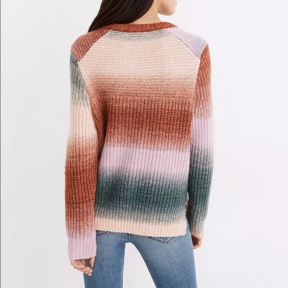 Madewell Colorful Shoulder Pullover Sweater Size S - Picture 5 of 7